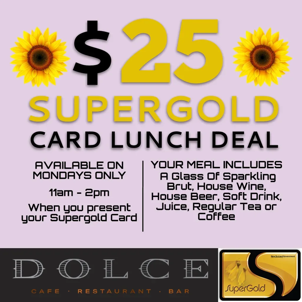 SuperGold Card Lunch